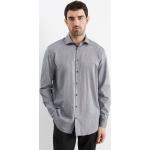 Grijze C&A Geweven Zakelijke overhemden  in maat XL voor Heren 