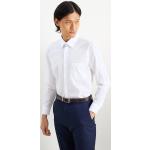 C&A Business overhemd regular fit extra korte mouwen gemakkelijk te strijken, Wit, Maat: XL