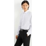Witte C&A Geweven Zakelijke overhemden  in maat XL voor Heren 
