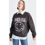 C&A CLOCKHOUSE sweatshirt Nirvana, Grijs, Maat: M