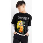 Zwarte Jersey C&A Dragon Ball Kinder T-shirt lange mouwen Bio Sustainable 