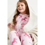Roze Fleece C&A Kinder onesies  in maat 140 met motief van Eenhoorns in de Sale 