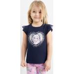 Blauwe Polyester C&A Frozen Elsa Kinder T-shirts  in maat 122 met Sequins Bio Sustainable 