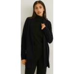 Zwarte Kasjmier C&A Gebreide Oversized vesten  in maat XS in de Sale voor Dames 