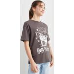 Grijze Jersey C&A Harry Potter Metallic Kinder T-shirts  in maat 128 