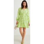 Groene Nylon C&A Geweven Mini jurken  in maat 3XL Kort in de Sale voor Dames 