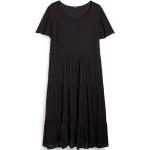 Zwarte Viscose C&A Gehaakte Grote maten jurken voor Dames 