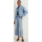 Blauwe High waist C&A Hoge taille jeans  in maat XS in de Sale voor Dames 
