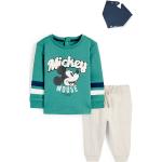 Groene C&A Duckstad Mickey Mouse All over print Sweatshirts met print met motief van Muis voor Heren 