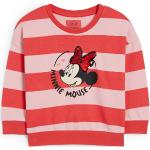 Rode Polyester C&A Duckstad Minnie Mouse Gestreepte Oversized sweaters met motief van Muis met Strikken voor Dames 