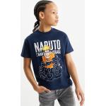 Blauwe Jersey C&A Naruto T-shirts voor Heren 