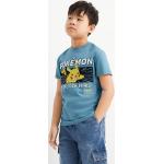 Blauwe Jersey C&A Pokemon Pikachu Kinder T-shirts  in maat 146 Bio Sustainable 