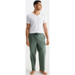 Groene C&A Gestreepte Pyjamabroeken  in maat M Bio Sustainable voor Heren 