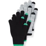 Zwarte Acryl Touch Screen handschoenen 2 stuks voor Heren 