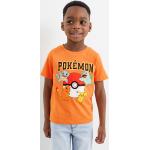 Oranje Jersey C&A Pokemon Kinder T-shirts  in maat 134 Bio Sustainable 