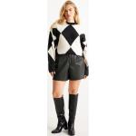 Zwarte Polyester High waist C&A High waisted shorts  in maat XL in de Sale voor Dames 