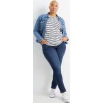 Blauwe High waist C&A Hoge taille jeans  in maat 5XL voor Dames 