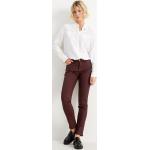Rode C&A Slimfit jeans  in maat XS voor Dames 