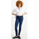 Blauwe C&A Slimfit jeans  in maat L voor Dames 