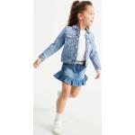 Blauwe Polyurethaan C&A Metallic Kinder spijkerrokken  in maat 98 voor Meisjes 