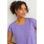 Paarse Jersey C&A Sport T-shirts  in maat XS voor Dames 