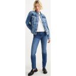 Blauwe Strass C&A Straight jeans  in maat L met Strass in de Sale voor Dames 
