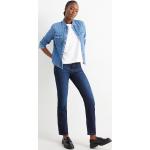Blauwe C&A Straight jeans  in maat XXL voor Dames 