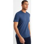 Blauwe Jersey C&A T-shirts  in maat M Bio Sustainable voor Heren 