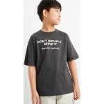 Grijze Jersey C&A T-shirts Bio Sustainable voor Heren 
