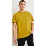 Gele Jersey C&A T-shirts  in maat L voor Heren 