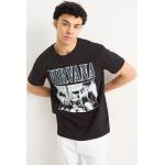 C&A T shirt Nirvana, Zwart, Maat: XL