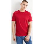 Rode Jersey C&A T-shirts  in maat L Bio Sustainable voor Heren 
