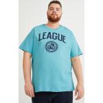 Turquoise Jersey C&A T-shirts  in maat 3XL in de Sale voor Heren 