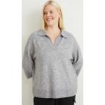 Grijze Acryl C&A Oversized sweaters  in maat 5XL in de Sale voor Dames 