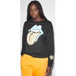 Zwarte Clockhouse Rolling Stones All over print Sweatshirts met print  in maat XS voor Dames 