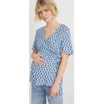 Blauwe Viscose C&A Geweven Zwangerschapsshirts  in maat 3XL voor Dames 