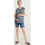 Blauwe Jersey C&A Zwangerschapsbroeken  in maat L in de Sale voor Dames 