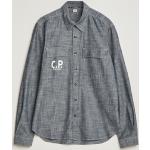 C.P. Company Long Sleeve Chambray Denim Shirt Black