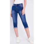 Flared Donkerblauwe Polyester Cache Cache Slimfit jeans  in maat L in de Sale voor Dames 