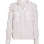 Gebroken-witte Polyester Cache Cache Blouses lange mouwen  in maat XL voor Dames 