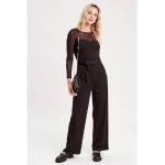 Zwarte Polyester Cache Cache All over print Jumpsuits met lange mouwen  in maat XL in de Sale voor Dames 