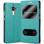 Turquoise Met Venster Huawei Mate 9 hoesjes Sustainable 