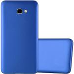 Blauwe Siliconen Metallic Samsung Galaxy J4 Hoesjes Sustainable 