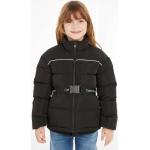 Zwarte Polyester Calvin Klein Gewatteerde Lange kinder winterjassen  in maat 176 Sustainable in de Sale voor Meisjes 
