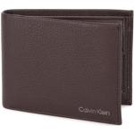 Donkerbruine Calvin Klein Creditcard-etuis voor Heren 