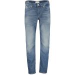 Casual Blauwe Stretch Calvin Klein Jeans Skinny pantalons  lengte L32  breedte W33 Tapered voor Heren 