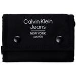 Zwarte Polyester Calvin Klein Jeans Muntgeld portemonnees voor Heren 