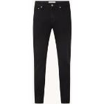 Calvin Klein Slim fit tapered jeans met gekleurde wassing - Zwart