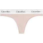 Roze Modal Calvin Klein Underwear Strings  in maat XS voor Dames 