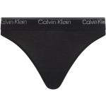 Zwarte Polyamide Calvin Klein Strings  in maat M voor Dames 